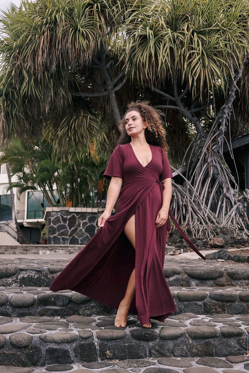 Equinox Moon Wrap Dress – Purusha People