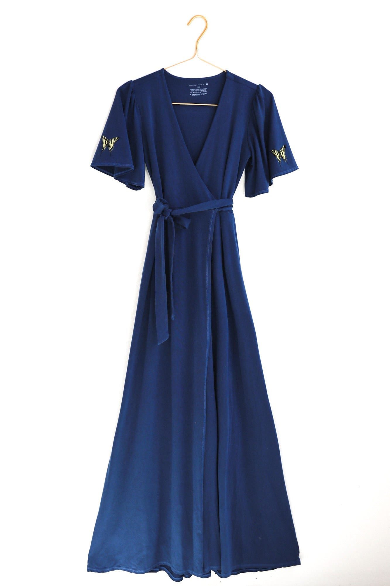 Swallowtail Wrap Dress Purusha People Swallowtail Wrap Dress Purusha People