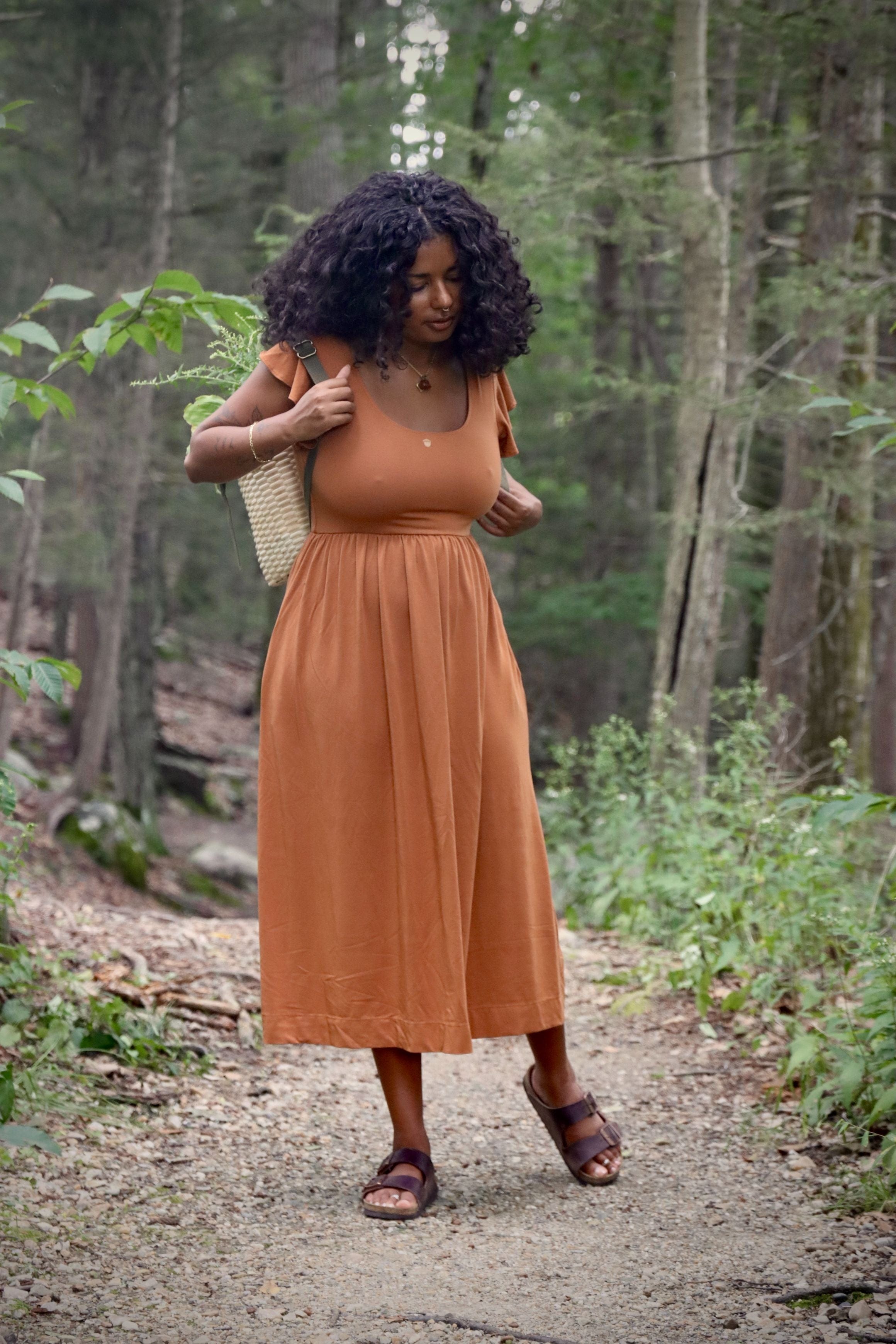 Acacia RARE Wilder good midi dress in Sedona