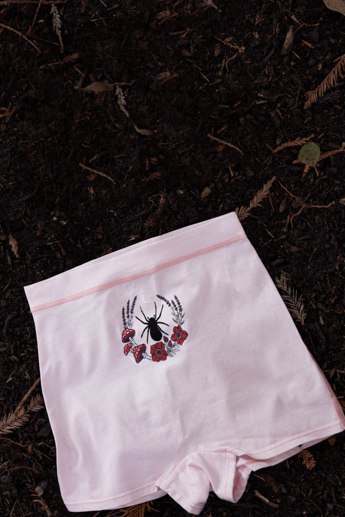 Pink Widow Boyshorts
