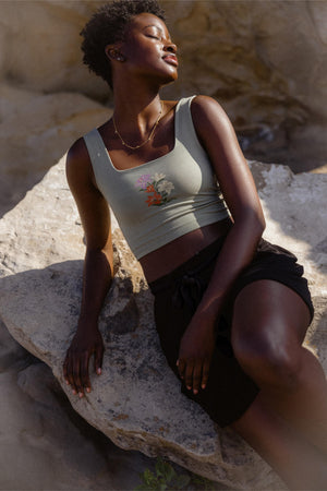 Sol Lily Square Bra Top – Purusha People