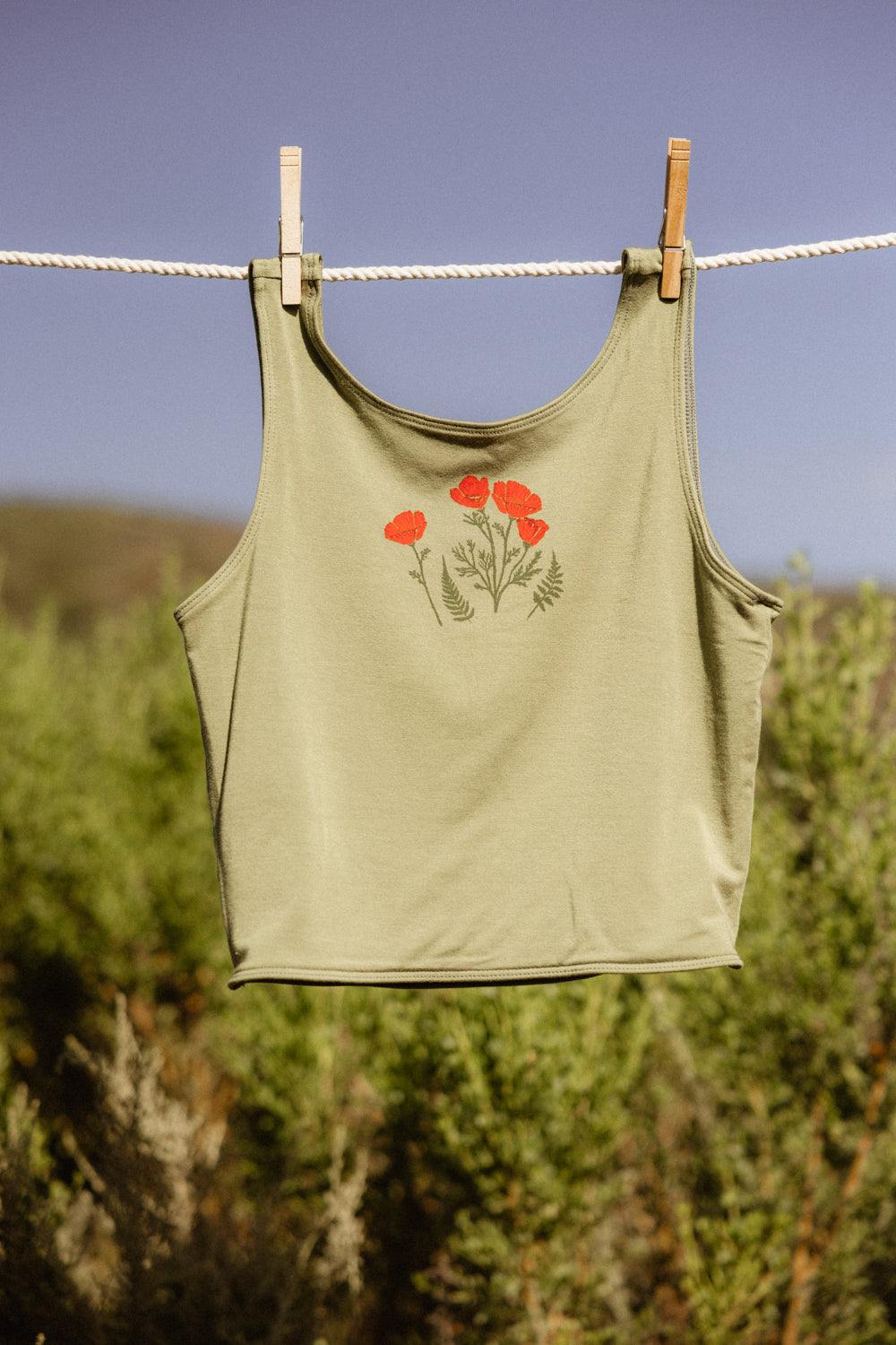 Wild Poppy Ascent Top – Purusha People