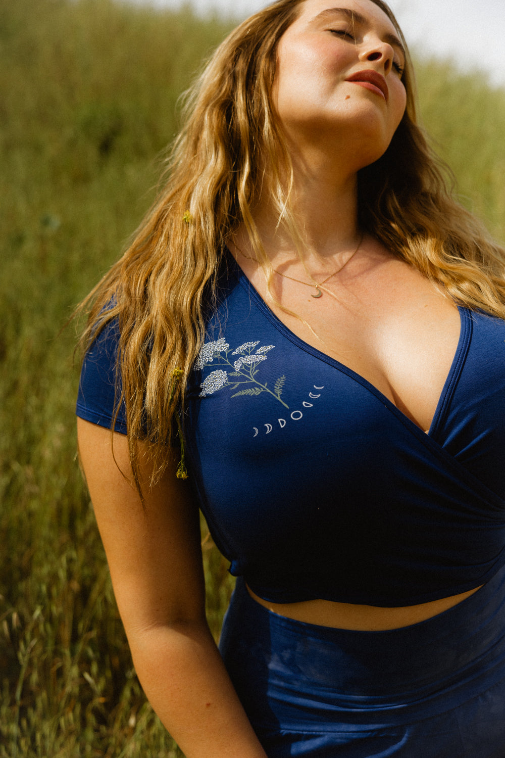 Yarrow Moon Short Sleeved Wrap