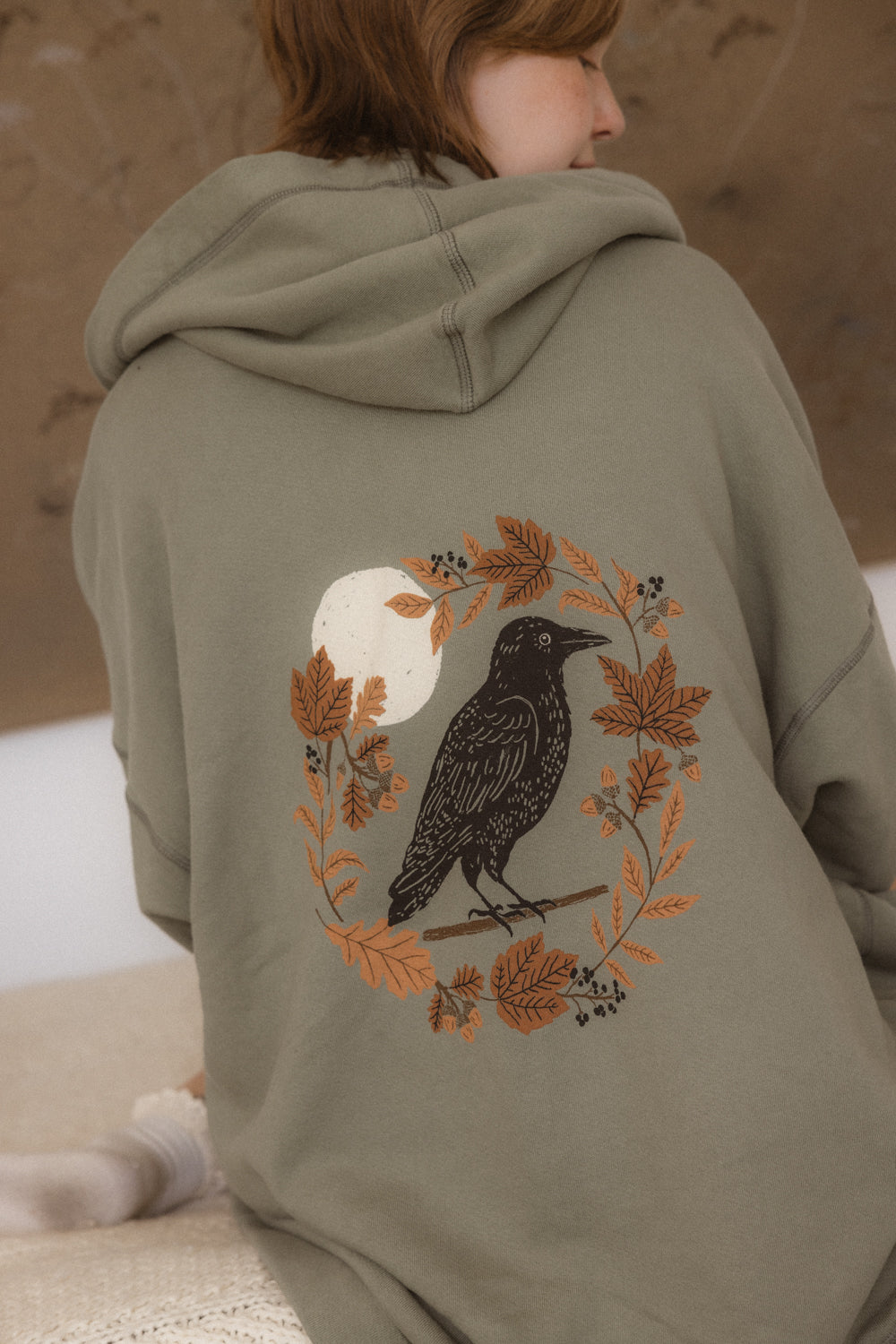 Dolman Hoodie - Raven
