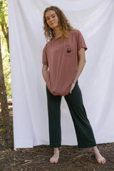 In Balance Boyfriend Tee - Cedar