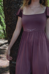 Garnet Moon Spell Flutter Jumpsuit