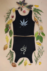 Sacred Leaf Yoga Top
