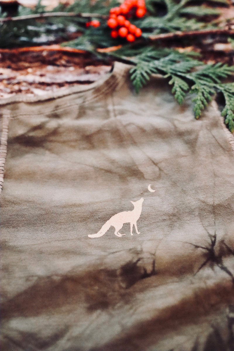 Winter Wolf Twisted Top